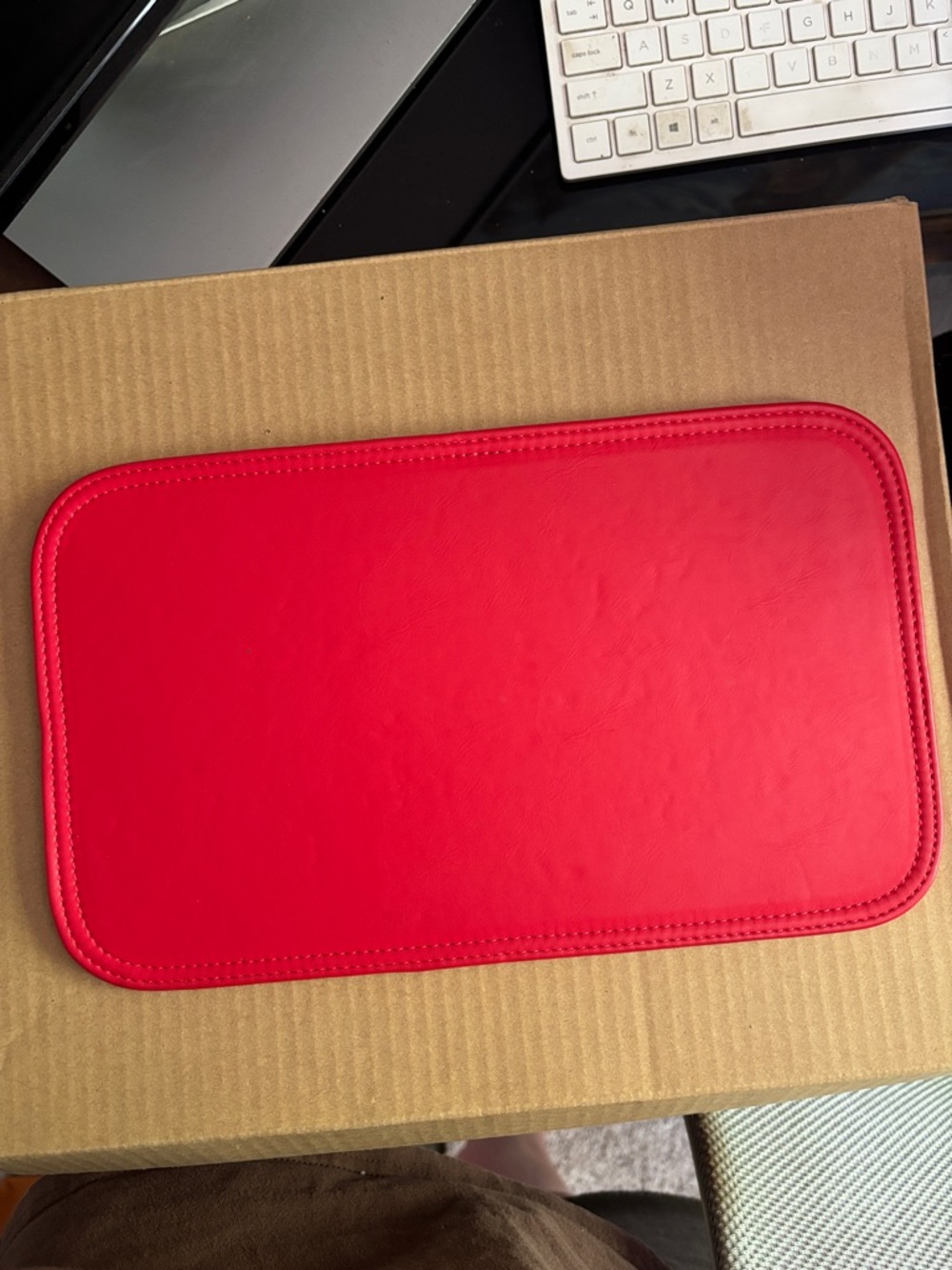 Red leather shaper for speedy 30